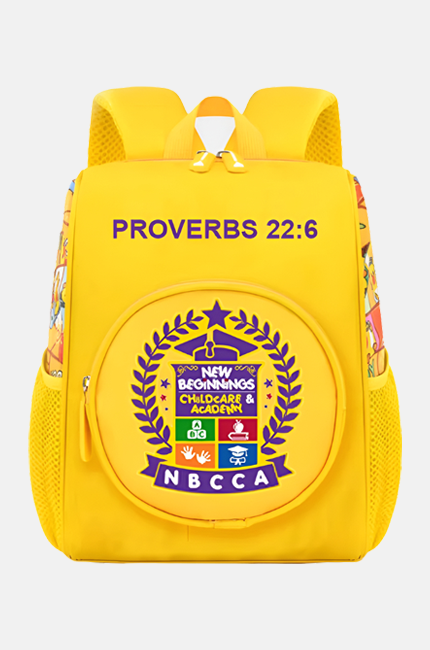 Yellow Backpack / Baby Bag